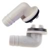 Drenaje Conector de Manguera Codo 15mm Con Anillo Goma No Fugas Fácil talar