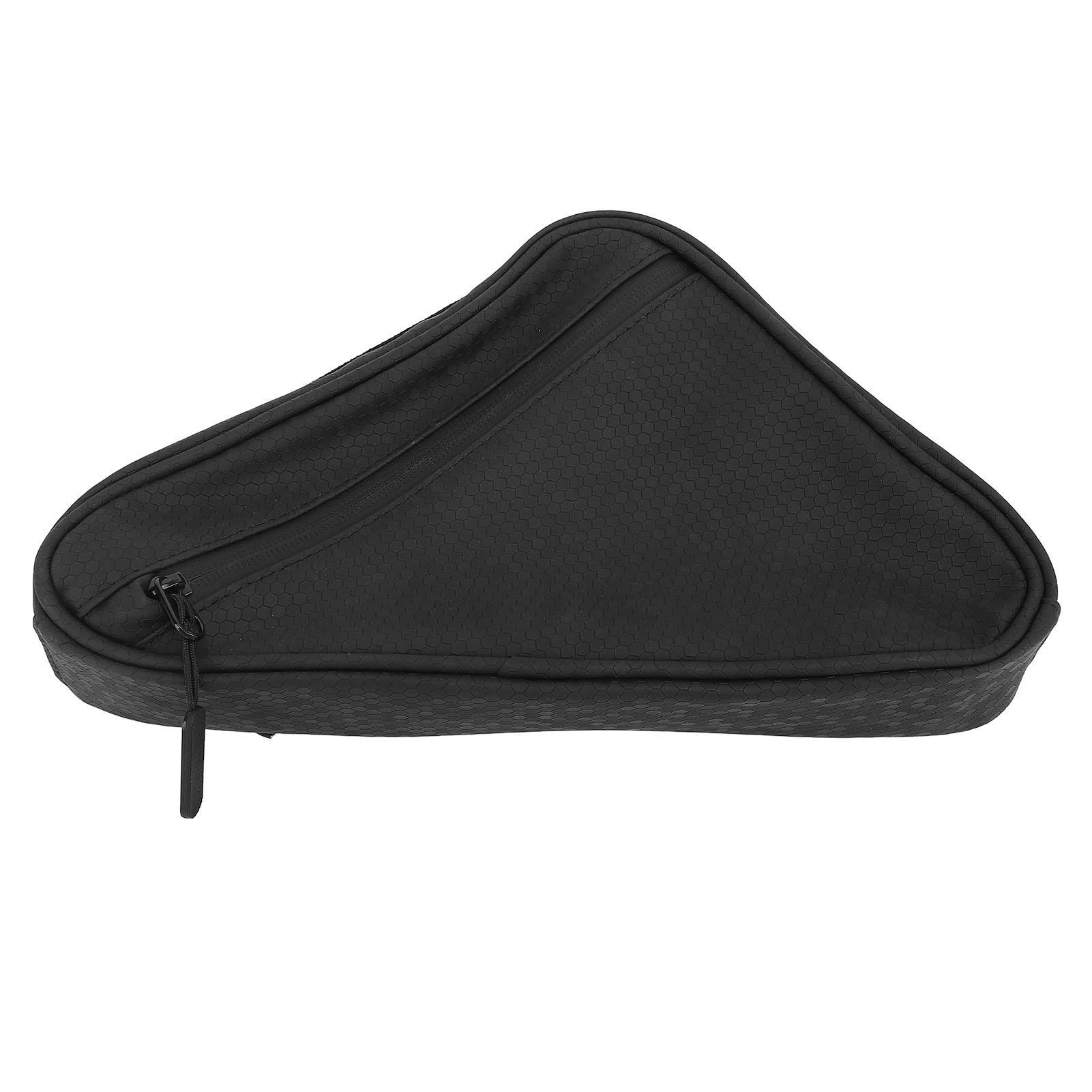 

Сумка для верхней трубы велосипеда, водонепроницаемая, треугольная, большая вместимость, сумка для передней рамы велосипеда