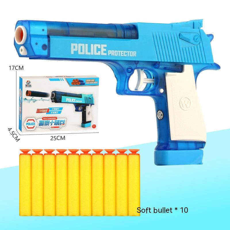 Children'S Toys Gun Soft Bullet Gun Empty Hanging Revolver Launcher Toy Outdoor Cs Shooting Weapons Pistol Gifts For Kids