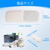 Cunina 8-Piece Set of 4L Replacement Filters for FEELNEEDY Automatic Cat Water Fountain (FN-W07) with Replacement Sponges