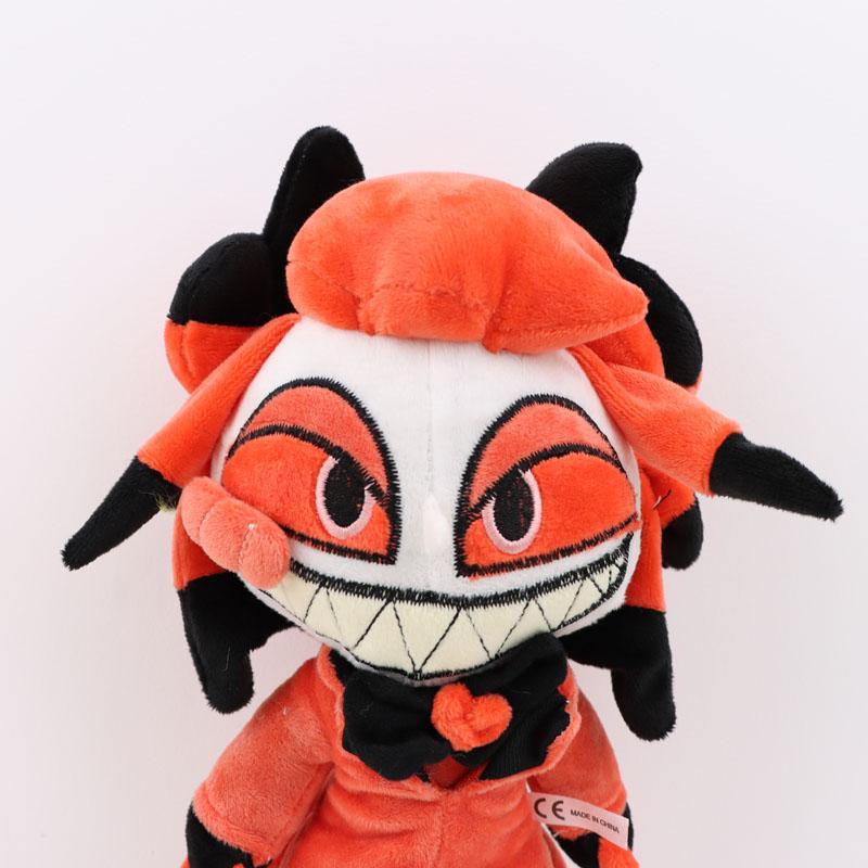 30cm Alastor Plush Toy Radio Demon Doll Cute Alastor Doll Cartoon Anime Toy Soft Stuffed Gift Toys for Kids Christmas