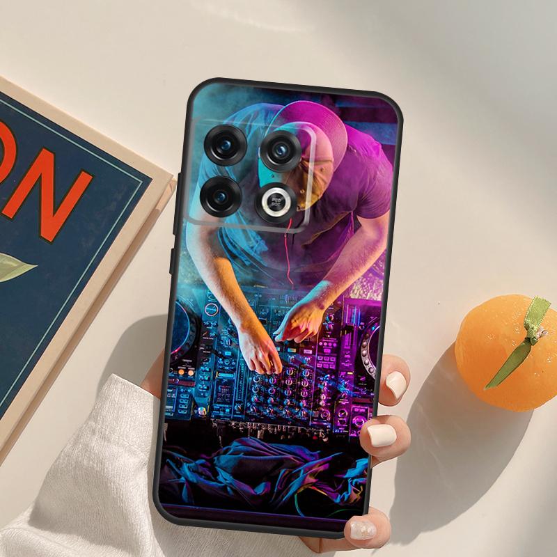 Electronic Music DJ Controller Mixer Case For OnePlus 12R 13R 13T 10R 15 13 12 11 10T 8T Nord CE 4 3 2 Lite N20 N30 Nord 5 Cover