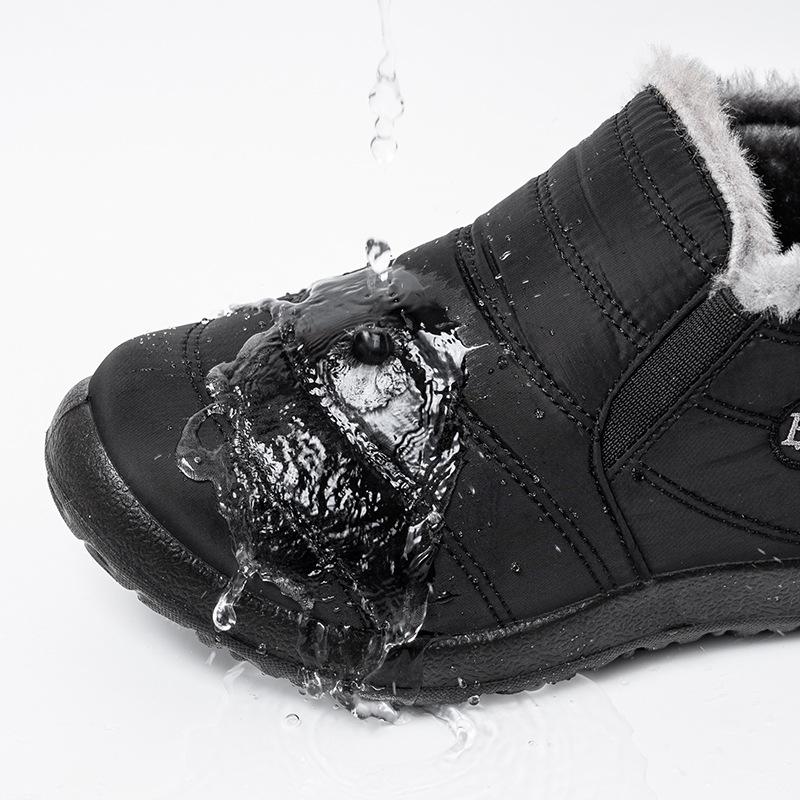 Women's Cotton Shoes In Large Sizes 36-47 Warm Cotton Shoes Soft Soled Waterproof Cotton Shoes Snow Cotton Shoes for Men