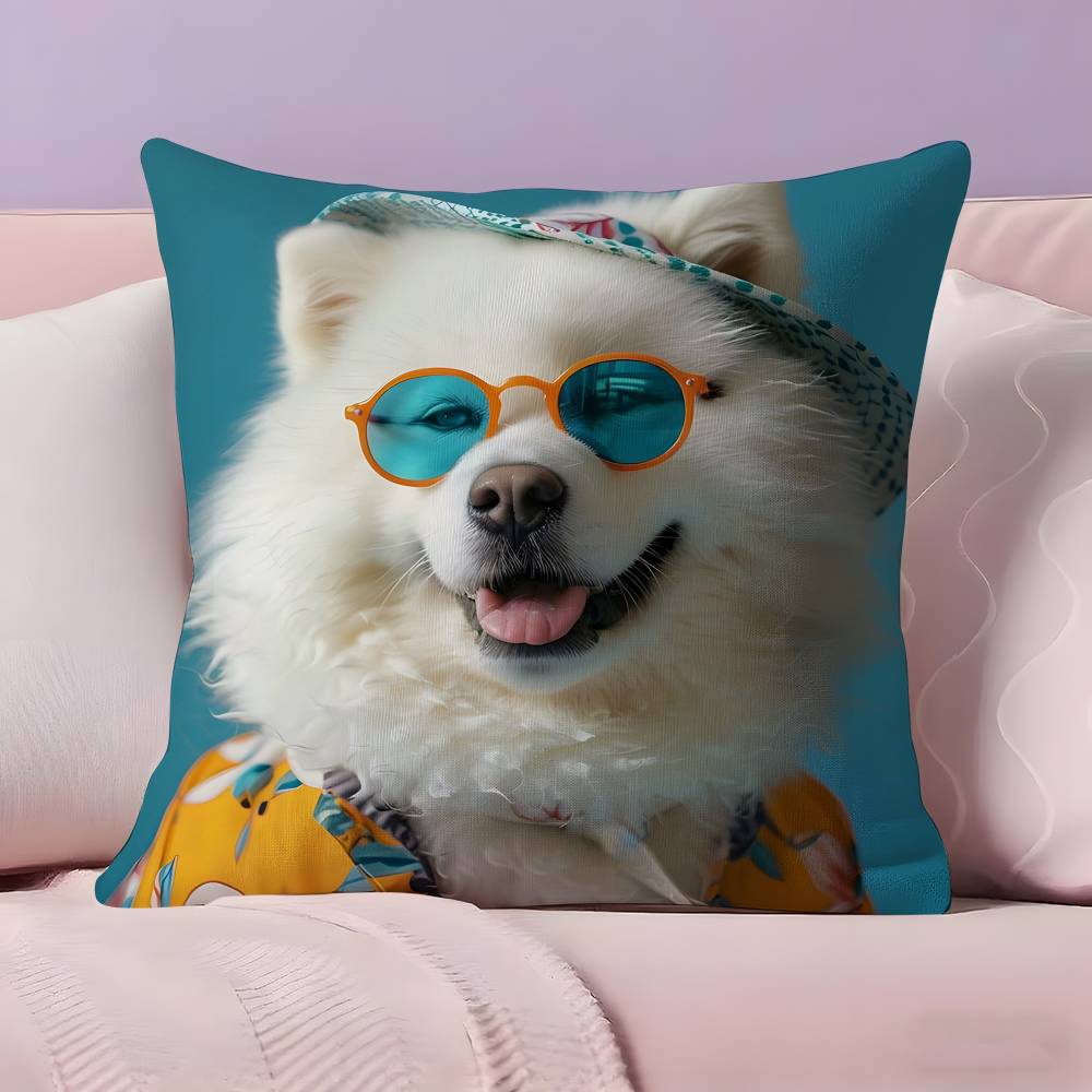 Vibrant Animal Bubble Fashion Tiger Pillow Case  Ultra Soft Skin Friendly Fabric Cloud Like Comfort & Concealed Zipper