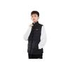 Li Ning Badminton Series Solid Color Stand Collar Down Vest Unisex Vests Black AMRT063-1