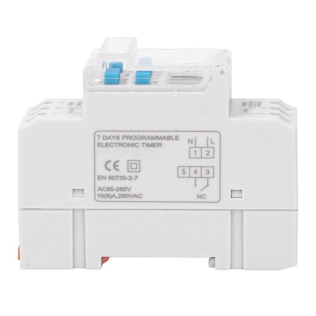 7 Days Programmable Timer Switch Digital LCD Display Electronic Countdown 24 Hours 16A TM919HK