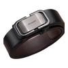 Romon Men's Genuine Leather Automatic Buckle Belt