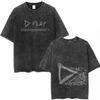 Ed Sheeran Play Tour 2025 Vintage Washed T Shirt Men Women Clothing Fashion Hip Hop Tshirt Cotton Casual Short Sleeve Tshirts