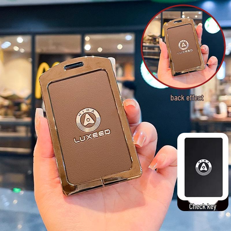 HONGQI S9 Metal NFC Card Key Holder Case for Long Range Ultra Key Protection