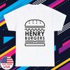 HenryS Hamburgers MenS White Size S 5Xl T Shirt