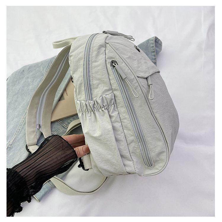 Lightweight Oxford Cloth Travel Backpack - Large Capacity, Casual & Fashionable Schoolbag