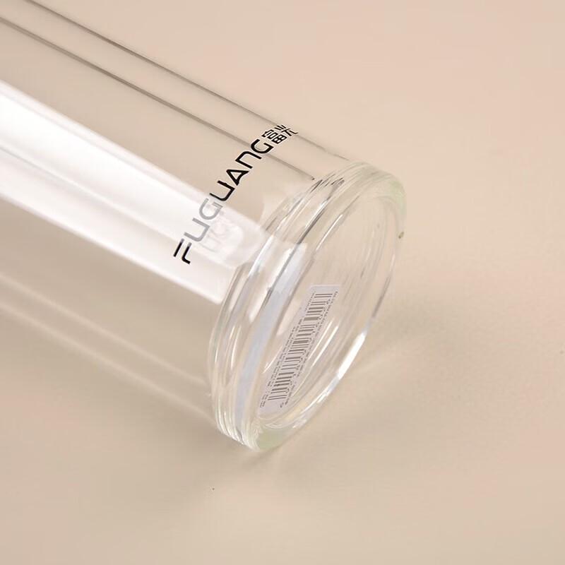 Fuguang Double-Layer Insulated Glass Tea Infuser Bottle