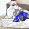 Blue Streetka Top Quality Comfortable Bed Sofa Soft Blanket Streetka Convertible Blue