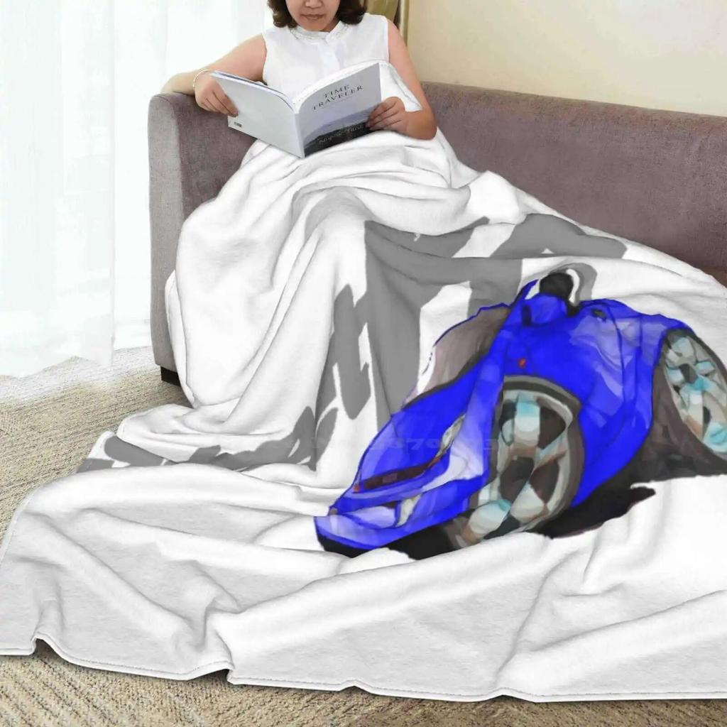 Blue Streetka Top Quality Comfortable Bed Sofa Soft Blanket Streetka Convertible Blue