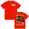 Rapper Milo J Music Album 2025 Tour Merch T Shirts Fashion Hip Hop Street Pop Music T Shirt Men Women Casual Male Cotton Tshirt