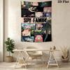 Spy X Family Movie Tapestry Fashion Print Background Cloth Work Of Art Home Decor Christmas Gift
