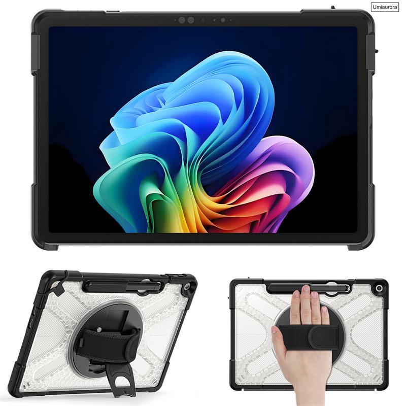 Per Microsoft Surface Pro12 Pro 12 Pro 12 Pollici 2025 Rotazione 360 Cinghia a Mano/Spalla Supporto Custodia Tablet Cover Protettiva Funda