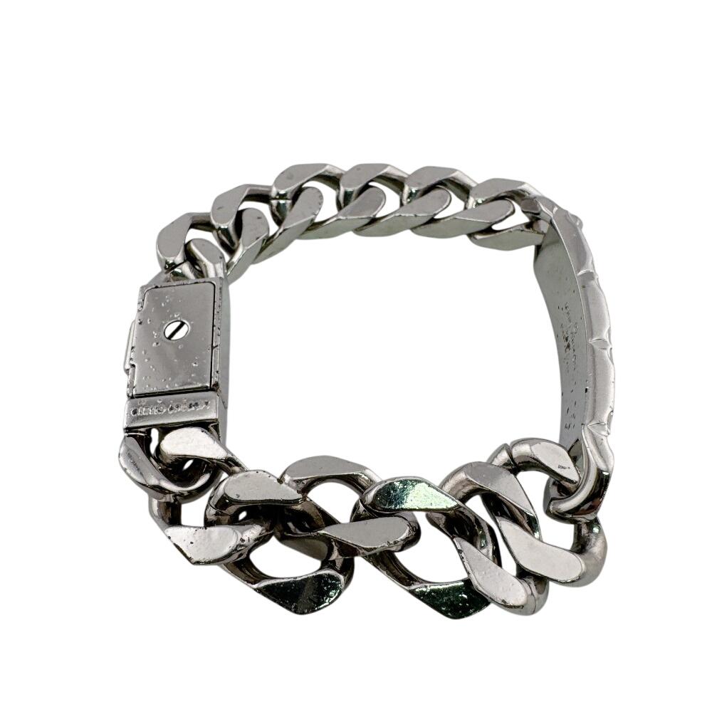 LOUIS VUITTON M00269 Chain bracelet Monogram Silver bracelet Silver Silver Used