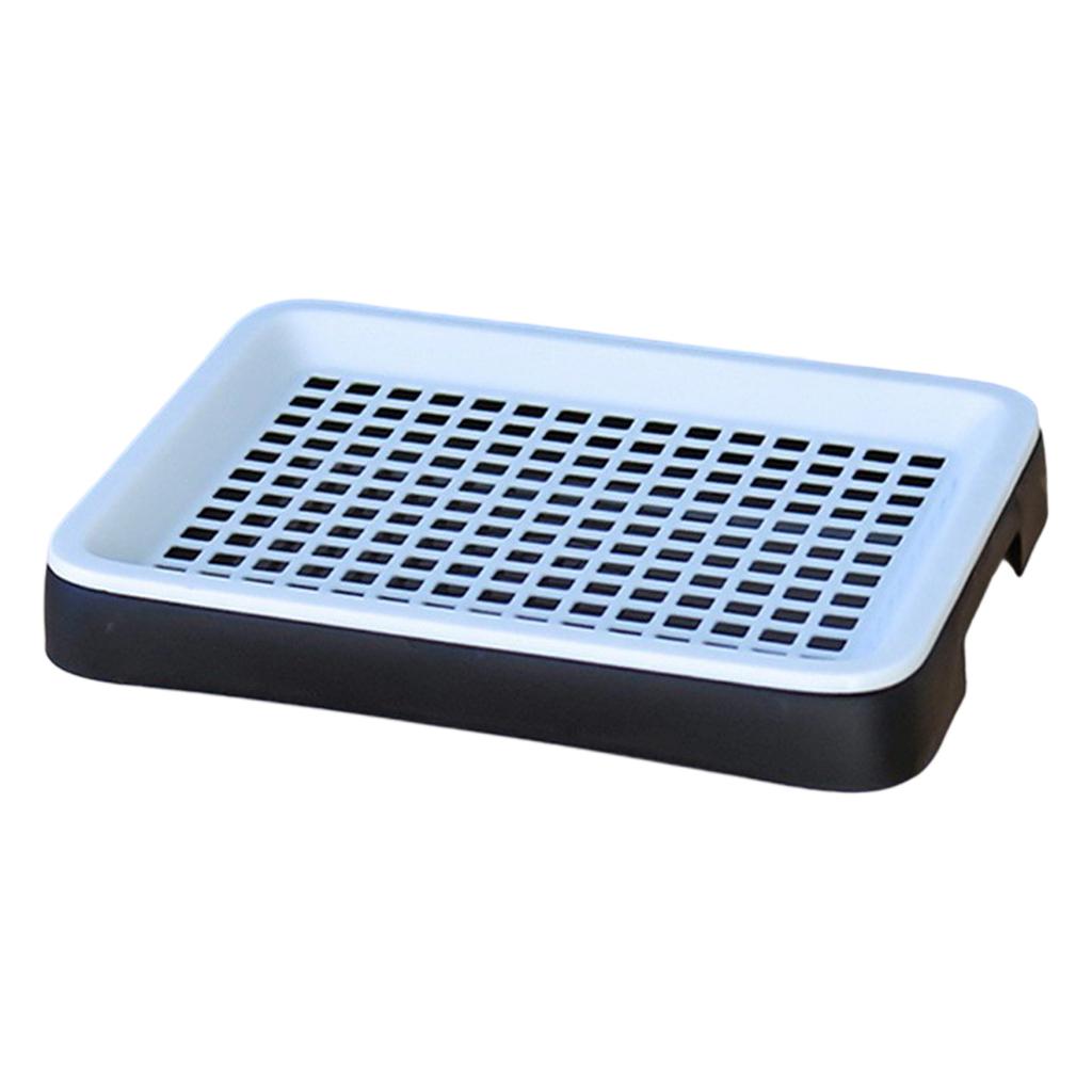 Bunny Training Litter Tray Portable Hamster Toilet Box Guinea Pig Litter Pan for Small Animals Chinchillas Pet Cleaning Supplies