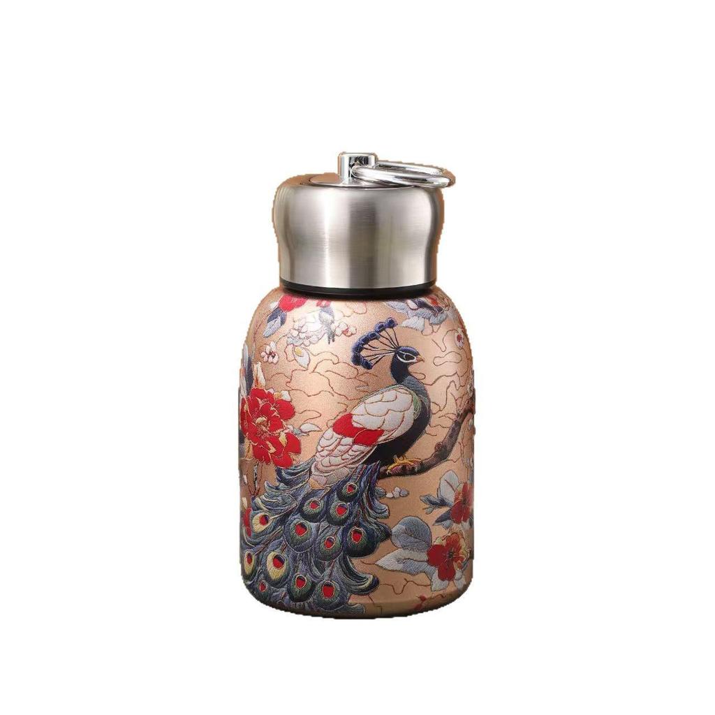 Chubby 316 Stainless Steel Insulated Pocket Cup with Portable Carrying Ring