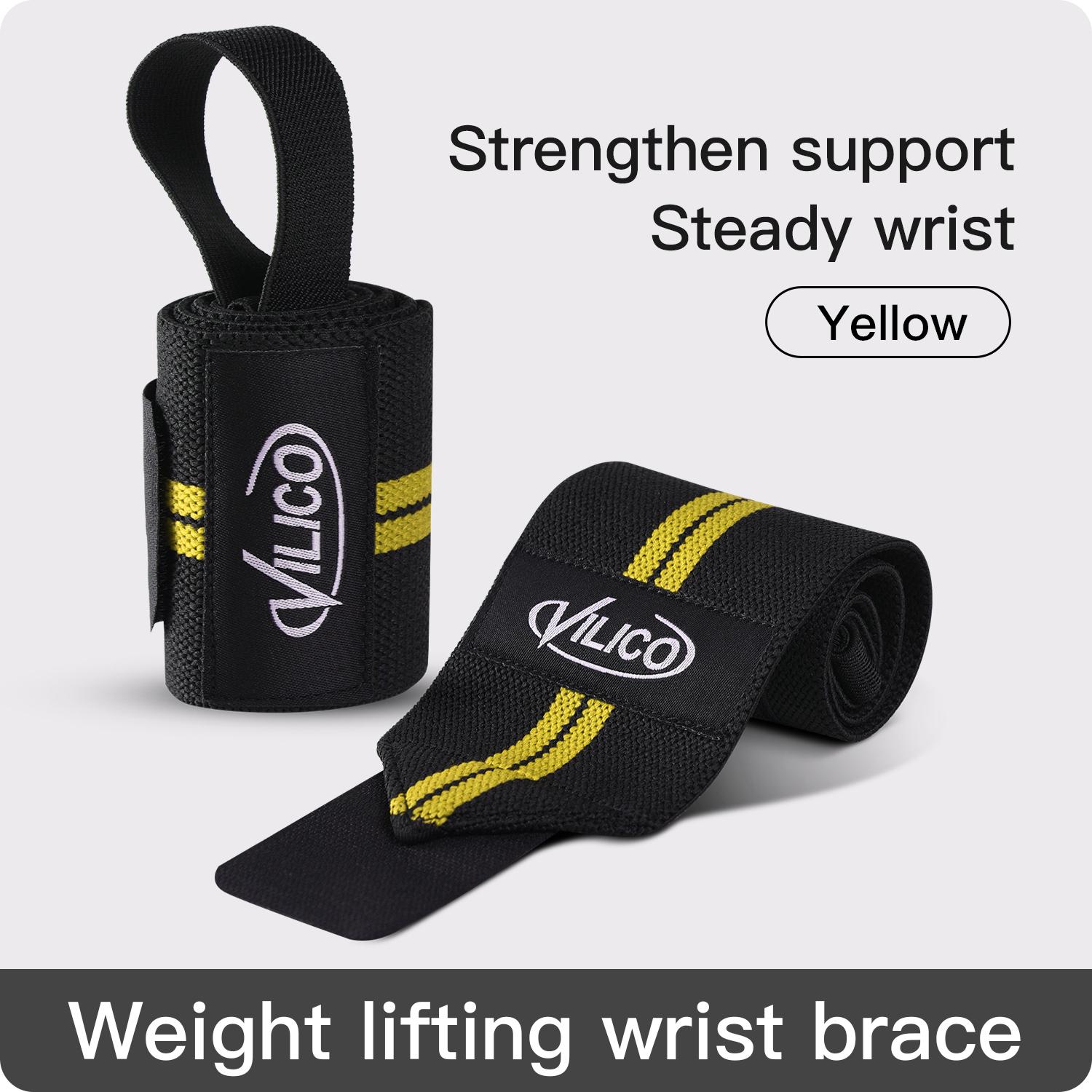 

1Piece- Wristband Wrist Care Brace Straps Extra Strength Levels Weight Lifting Wrist Wraps Bandage Workout Gym Workout