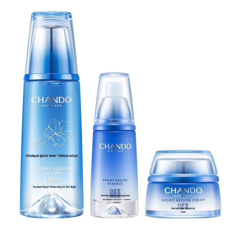 CHANDO Snow Region Repair Hydrating & Moisturizing 3-Piece Skincare Set