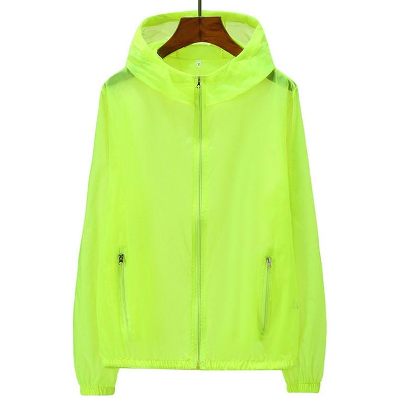 Unisex Summer Windbreaker with Custom Logo - Lightweight, Plus Size Sunscreen Jacket for Outdoor and Workwear