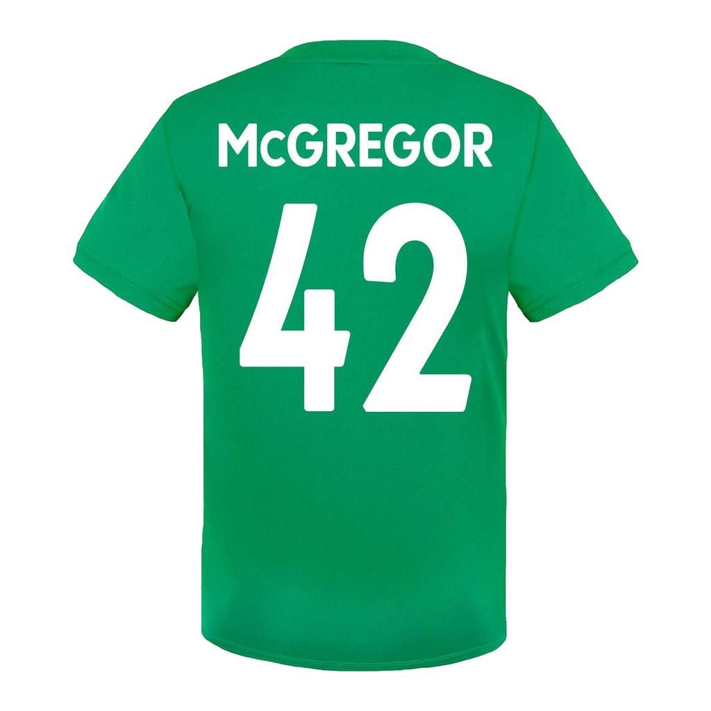 Celtic FC Boys McGregor 42 Polyester T-Shirt
