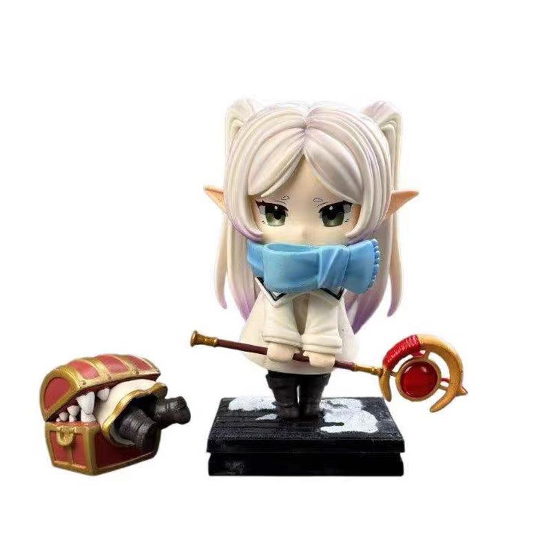 18cm Frieren: Beyond Journey's End Animations-Peripherie-Modellfigur Beerdigung Lillian Kawaii Schreibtischdekoration Spielzeug Geschenke