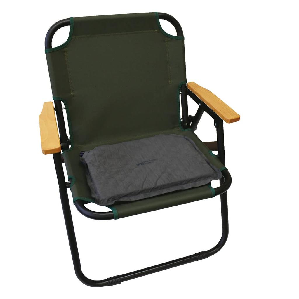 Entrex Seat Bcl Seat Air Leisure W40 X D3 X H34cm Cushion, Cushion, 585, Cushion, Portable, Lightweight, Square, Seat, Chair, Outdoor, Camping, Sheet,
