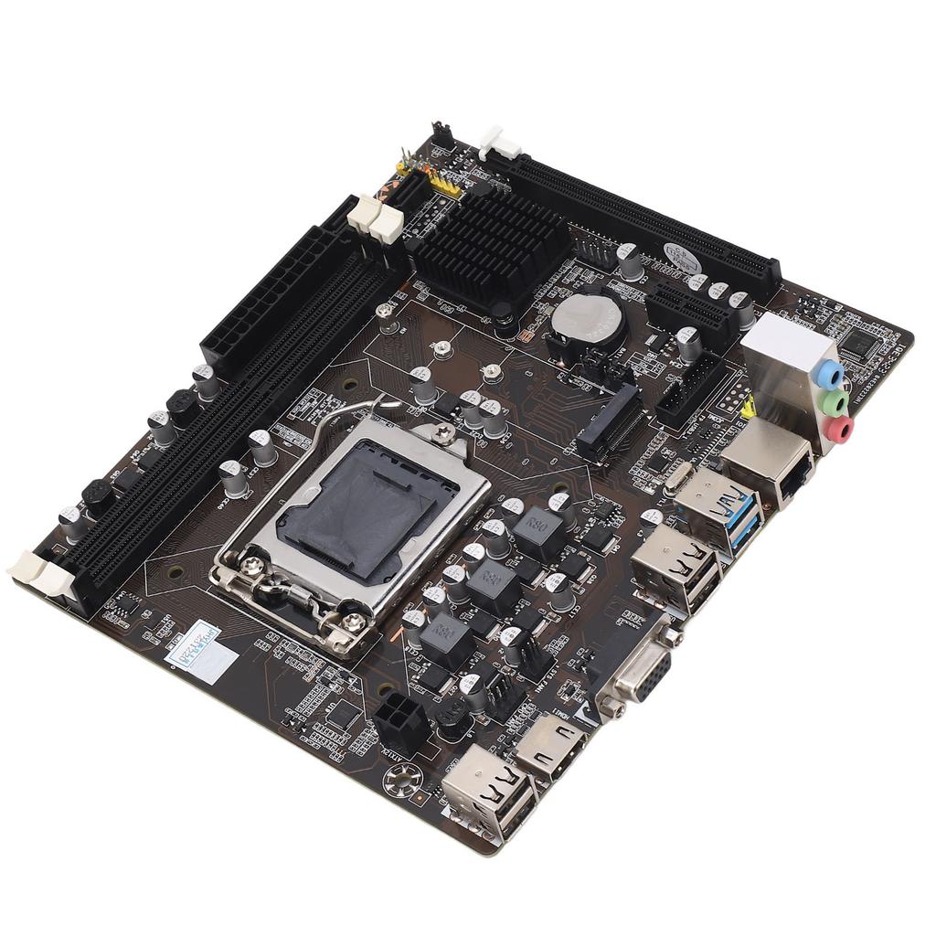 H61 DDR3 Mainboard for LGA 1155pin Dual Channel Support 16GB Memory M ATX Motherboard for Desktop PC