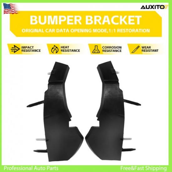 PAIR FASCIA & FRONT RIGHT LEFT BUMPER for SIDE BRACKET CHALLENGER DODGE 2015-21