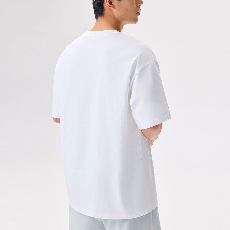 ANTA T Shirts Unisex White Crew Neck Moderate Other 972328113-1