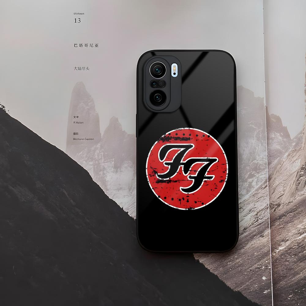 Foo Fighters Rock Music Phone Case Tempered Glass For Xiaomi 15 14 12 Lite Pro 13 11t Lite POCO M6 M5 X6 X5 X3 F5 F6 Pro Cover