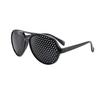 Square Frame Glasses Women Men Pin Hole Pinhole Sunglasses Eye Exercise Eyesight Improve Natural Healing Vision Care Eyeglass
