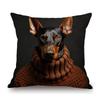 Lovely Cute Animal Head Bear Dog Panda Racoon Koala Zebra Cosplay Garments Show Cotton Linen Pillow Cover Kids Room Cushion Case