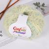 1Roll Yarn Weaving Colored-dot DIY Mohair Yarn Multi-purpose Scarf Yarn Cloth Yarn Bold Line