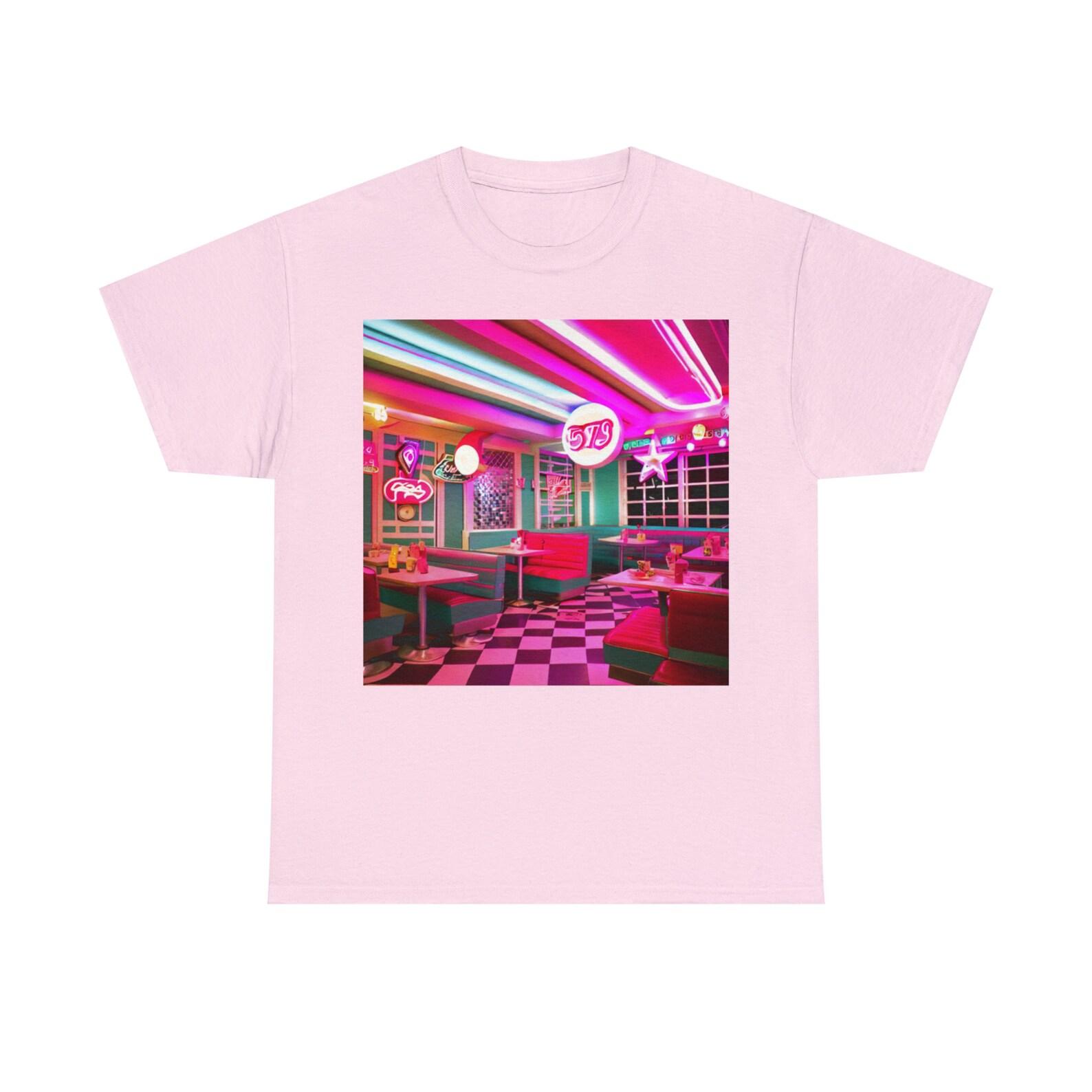 Pink 50 s Diner T-Shirt 150