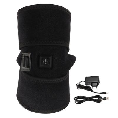 Electric Heated Knee Brace USB Hot Compress Reduce Soreness Pain 3 Gears Knee Wrap for Arthritis