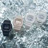 Casio Baby-G Classic Square Trendy Waterproof Student Lightweight Simple Youth White Quartz Movement Resin Strap Women watches BGD-565-7PR