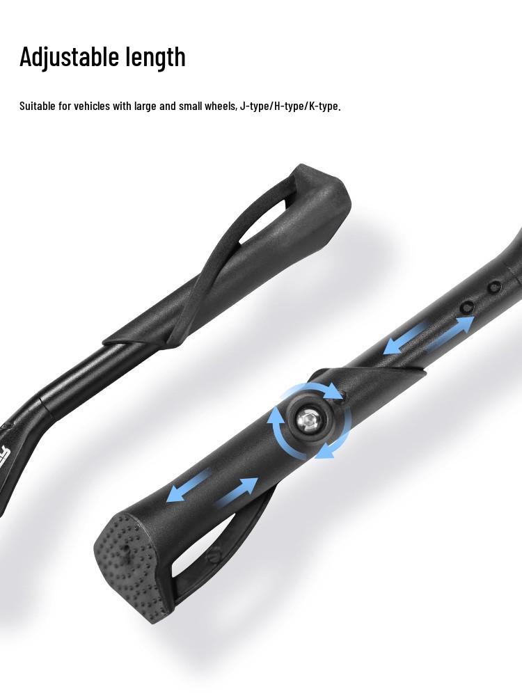 Mountain & Road Bike Kickstand: Complete Vertical Parking Stand with Leg Accessories
