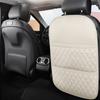 Premium Business Car Seat Backseat Leather Organiser Large 1pc, Waterproof & Stain Resistant Kickstand Backseat Protectors