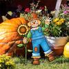 Eye Catching Ground Plug Party Garden Decorative Stakes Party Scene Thanksgiving Day Outdoor Floor Insert For Yard Lawn