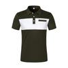 Men's Summer Leisure Culture Breathable Short Sleeved Shirt Top