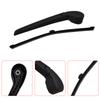 For BYD Yuan Plus Atto 3   2024 Black 3Pcs Car Rear Windshield Windscreen Wiper Arm Blade Set  Accessories Black