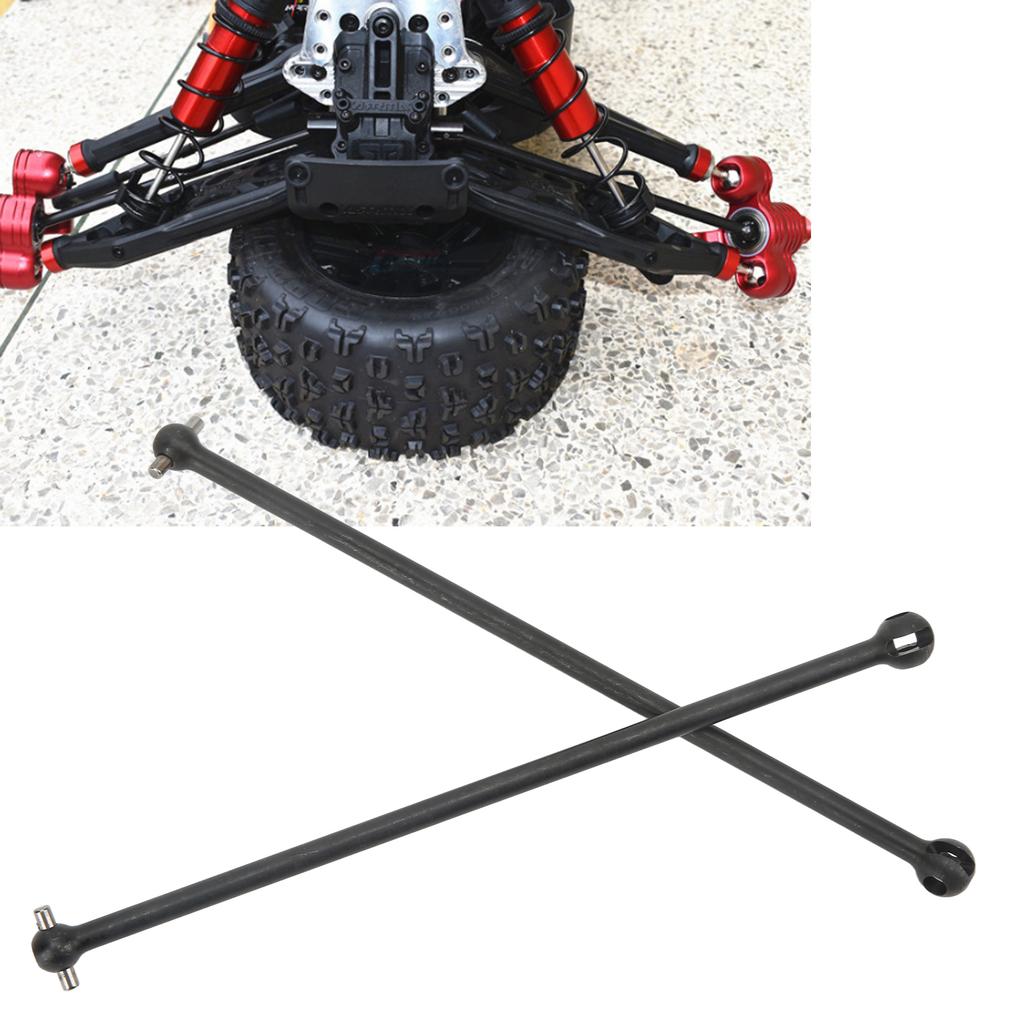 2Pcs RC Drive Shaft Steel Efficient Drivetrain Rust Resistant RC CVD Drive Shaft for   1Celsius5 Outcast Kraton 8s