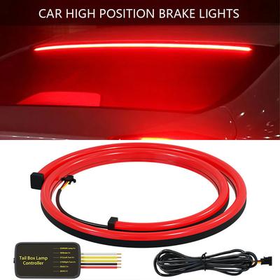 Bil Høj Position Bremselys Multi-mode Advarsel Baglygte Blinklys LED Strips Auto Høj Monteret Bremse Stoplys 90/100CM
