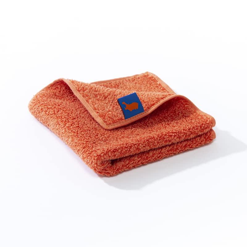 

Полотенце для рук Носовой платок Бегемот Имабари Органическое полотенце Главный бренд полотенец Роскошное полотенце Быстросохнущее Хлопковое бамбуковое волокно Пушистое Долговечное Стильное оранжевый