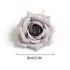 3/5/10Pcs Rose Artificial Silk Fake Flowers for Home Room Decoration DIY Accessories 8cm Fake Flowers Wedding Brides Party Decor
