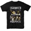 Rock Band System Of A Down Tshirt Summer Musical Funny Logo Awesome T Shirts Hip Hop Tshirt For Short Sleeve Casual Top Tees